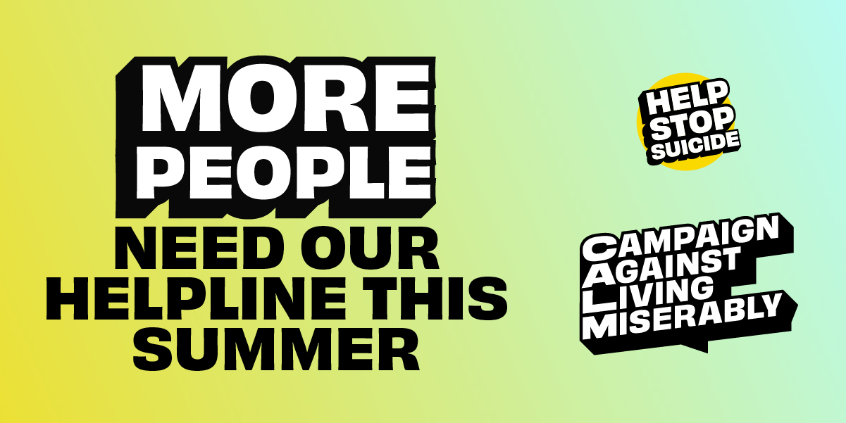 More people need our helpline this summer
