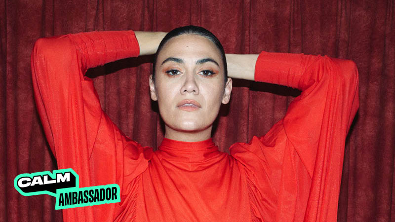 a portrait of singer-songwriter Nadine Shah